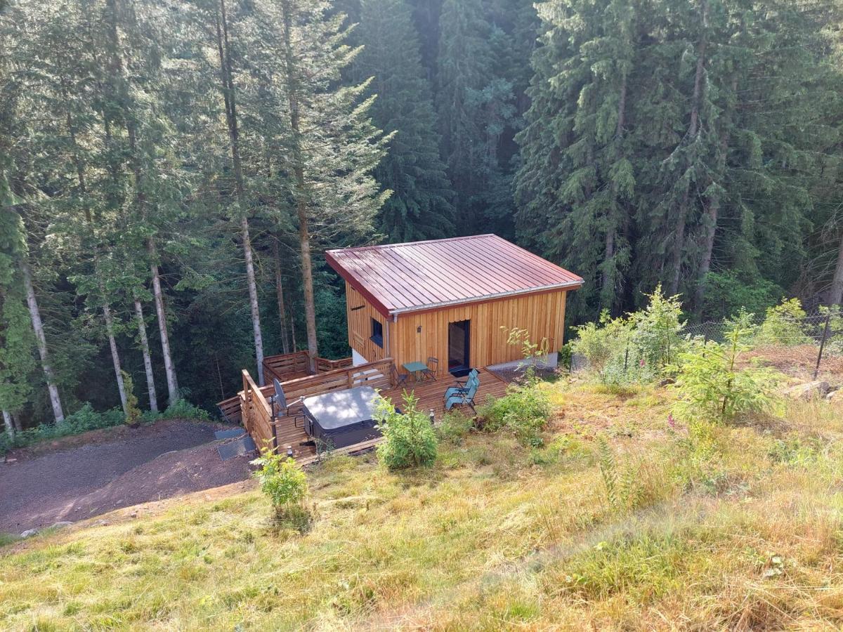Le Refuge Perche Du Saut De La Bourrique Spa, Terrain Cloture Chalet Gerardmer